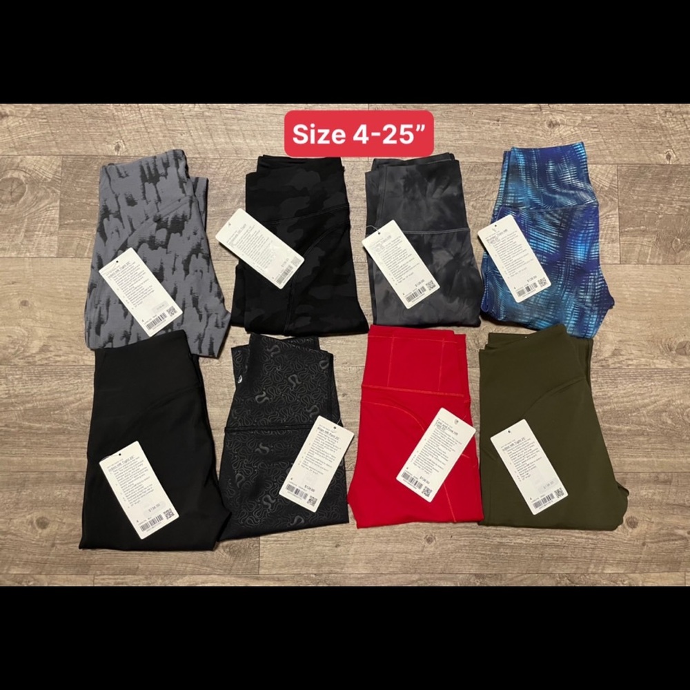 Lululemon-Women leggings size 4